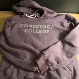 Conestoga College Purple Sweater